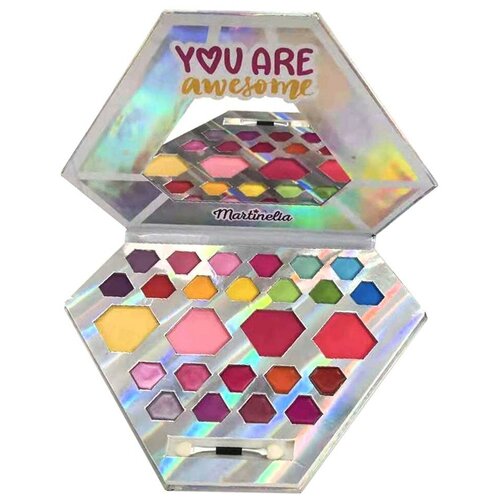 Martinelia Палетка теней Super girl Бриллиант палетка теней бриллиант martinelia diamond pallete super girl 1 шт