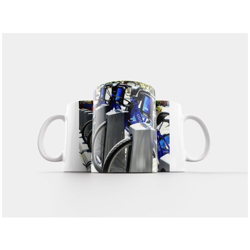 фото Кружка "велосипед, citibike, регулярного пассажира пригородных поездов" 320 мл lotsprints