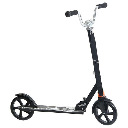 фото Самокат 2-х колесный (колесо 200мм) до 100кг с ремнем алюминий bq-102-3 no name