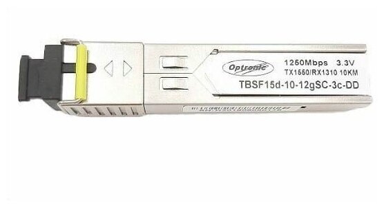 Optronic TBSF15d-10-12gSC-3c-DD Модуль SFP WDM трансивер, 1.25Гбит/с, 1550/1310нм, 10км, DDM