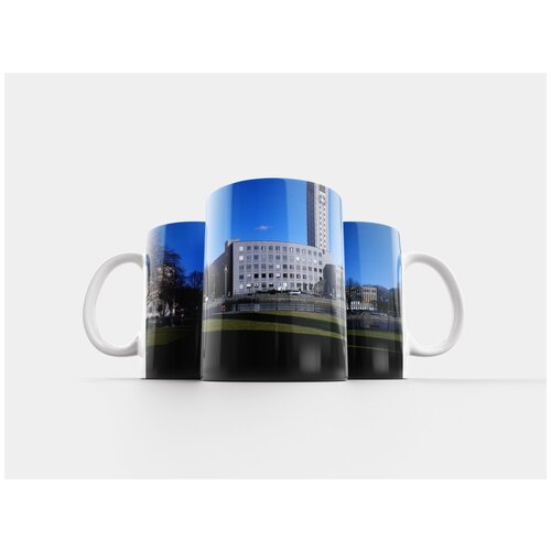 фото Кружка "городской пейзаж, город, здания" 320 мл lotsprints