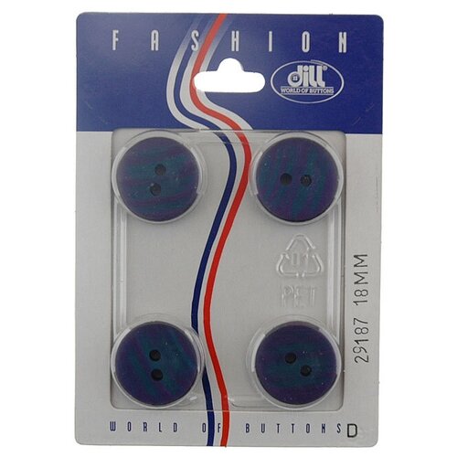 Пуговицы DILL на блистере