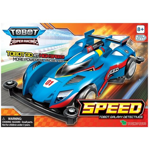 Машина Супер Рэйсинг тобот Super Racing Спиди 301201 машина тобот супер рэйсинг спиди tobot speed