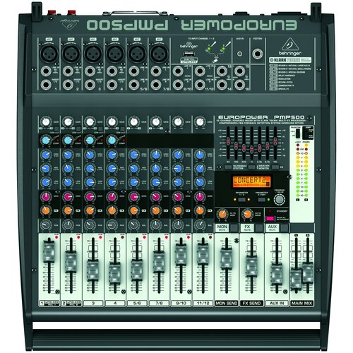 Микшер с усилителем Behringer PMP 500 EUROPOWER микшер с усилителем samson xml610