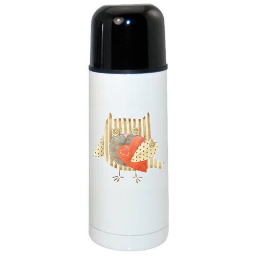 фото Термос coolpodarok графика вышитая сова2