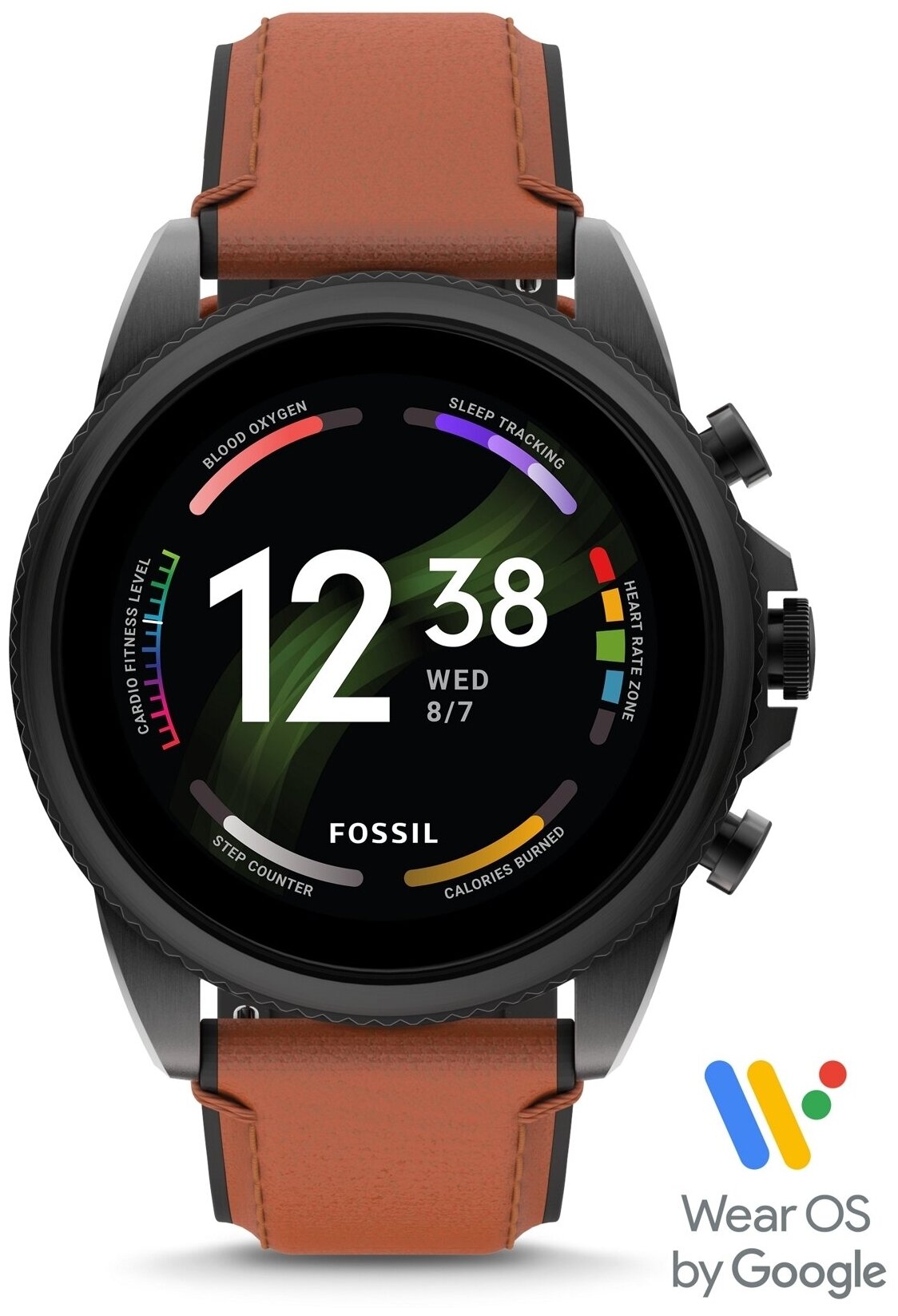 Смарт-часы мужские Fossil FTW4062, iOS/Android, 44 мм