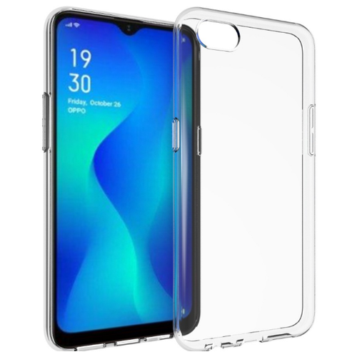 фото Чехол панель-накладка mypads для oppo a1k / realme c2 ультра-тонкая полимерная из мягкого качественного силикона прозрачная