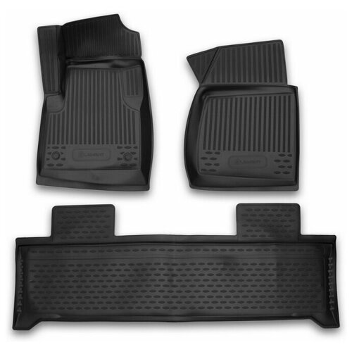 фото Коврики в салон element уаз patriot 3163, 2014-2016, 3 шт. (полиуретан), 3163-5109015-00