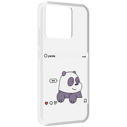Чехол MyPads пандочка-фотка для Xiaomi Redmi 10A задняя-панель-накладка-бампер чехол mypads пандочка фотка для xiaomi redmi a1 plus задняя панель накладка бампер
