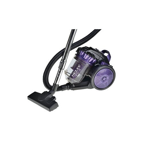 Пылесос DELTA LUX DL-0830 Мультициклон фиолет с черн2000Вт мощн всасыв350Вт длина шнура 5мРосс 687400₽