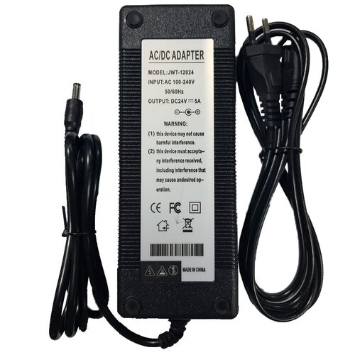 Интерьерный блок питания 24В, 120Вт, IP20, 1 выход