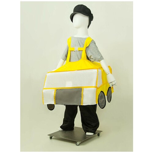 фото Костюм каркасная машина желтая детский вини универсальный (каркас, тканевый чехол)