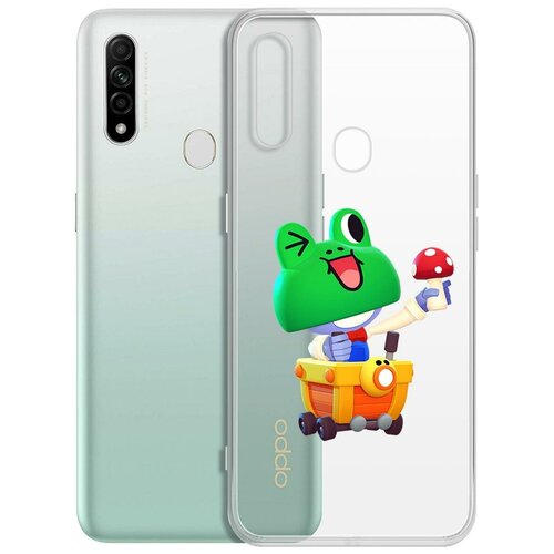 фото Чехол-накладка clear case brawl stars-леонард карл для oppo a31 krutoff group