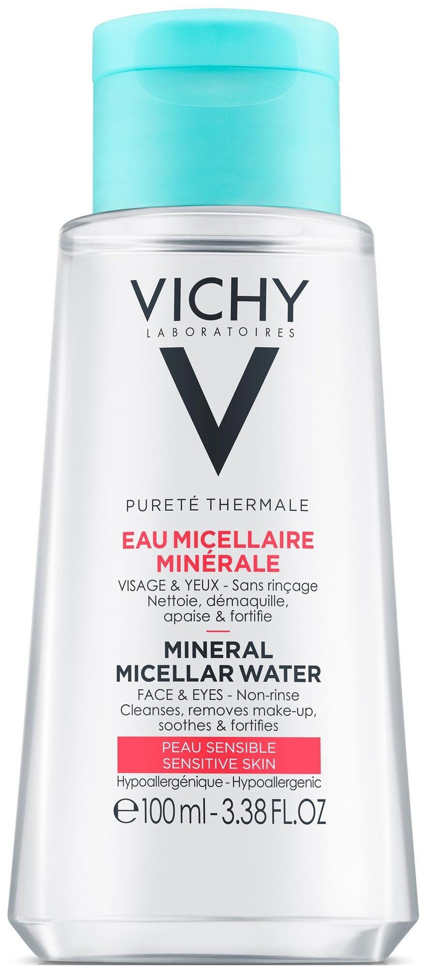 Vichy мицеллярная вода с минералами для чувствительной кожи Purete Thermale