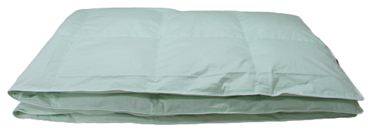 Одеяло пуховое с добавлением пера MANARI STANDART (60% гусиный пух, 40% мелкое перо) 140х205 1.5 спальное - фотография № 4