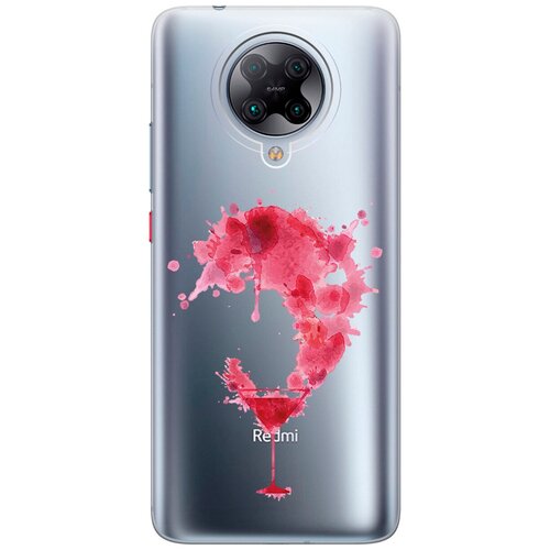 Силиконовый чехол с принтом Cocktail Splash для Xiaomi Redmi K30 Pro / Poco F2 Pro / Сяоми Редми К30 Про / Поко Ф2 Про