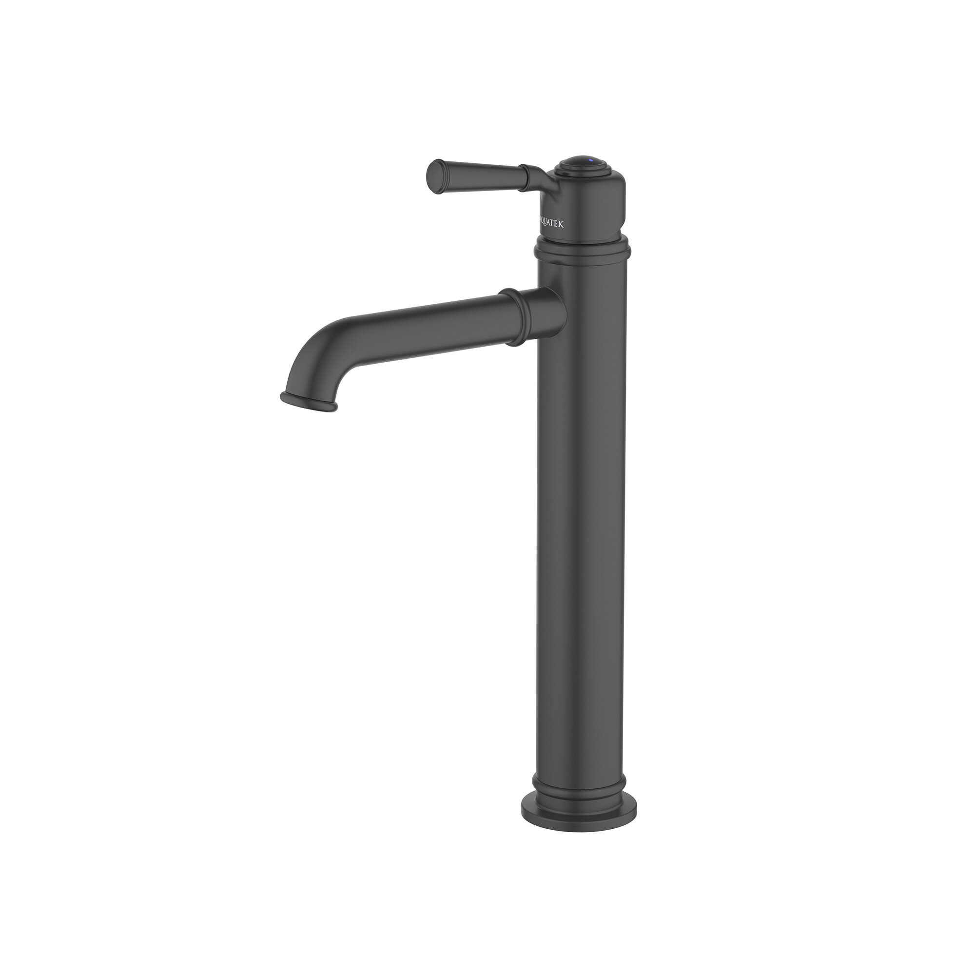 Смеситель для раковины Aquatek Классик черный матовый - фото №1