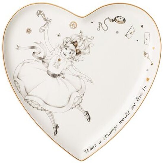 Тарелка Lefard "wonderland" сердце 21,5х2 см
