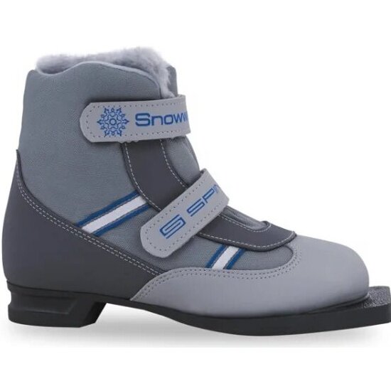 Ботинки лыжные Spine 75 мм Kids Velcro 104, 31-32 р.