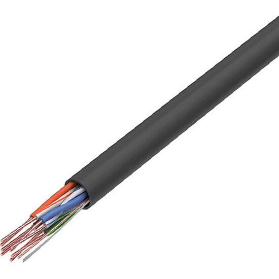 Кабель витая пара Proconnect UTP 4PR, 24AWG, медь, CAT5e, наружный (outdoor), бухта 305 м