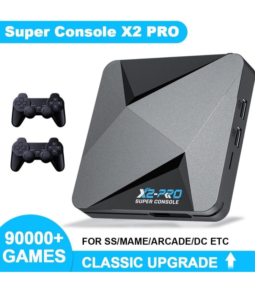 Игровая консоль Kinhank Super Console X2Pro с 256 Гб встроенной памяти и 90 000 игр