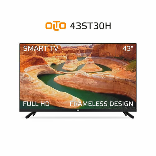 Телевизор OLTO 43ST30H, SMART (Android), черный
