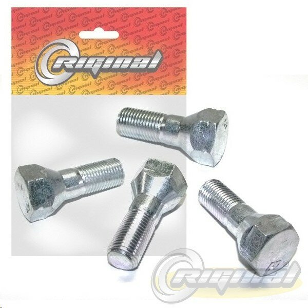 Болт колеса М12*1,25*27 /2101-07/ станд. (4 шт) хром RIGINAL RG21013101000