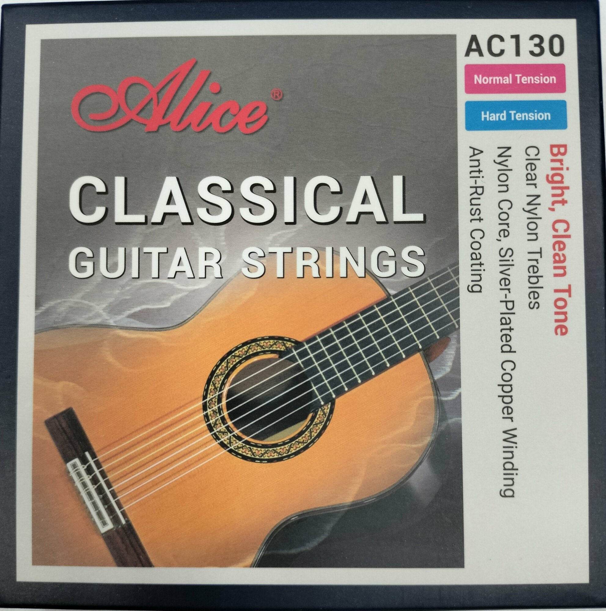 Набор струн Alice AC130-H для классической гитары посеребренная медь