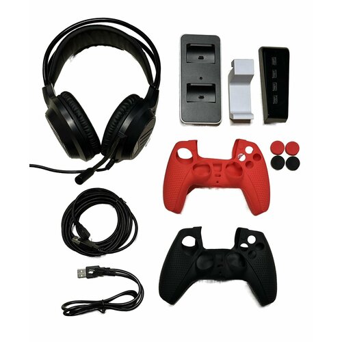 Комплект DOBE аксессуаров для PS5 1 комплект гибкий кабель для микрофона внутренняя лента для контроллера sony playstation 5 ps5