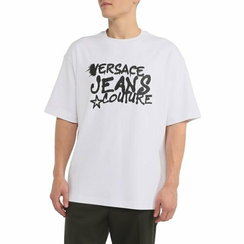 Футболка Versace Jeans Couture, размер XL, белый