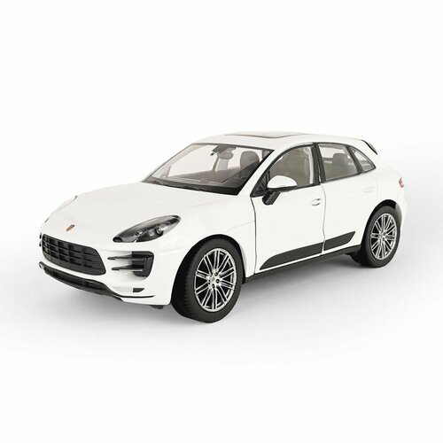 Машинка WELLY 1:24 Porsche Macan Turbo белый коллекционная игровая модель porsche paramera turbo 1 36