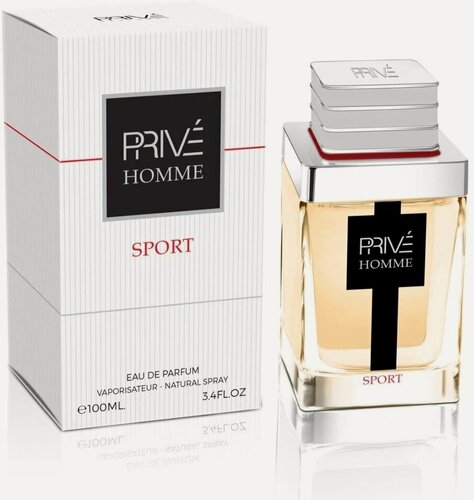Изображение товара Туалетная вода Prive Homme Sport 100 мл мужская, цитрусово-древесная