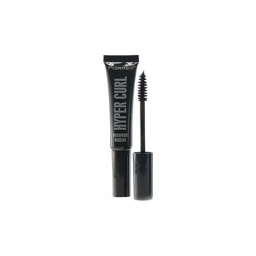 Farres cosmetics Тушь для ресниц Hyper curl, тон 6503-101 черный, водостойкая в тюбике, 12 мл