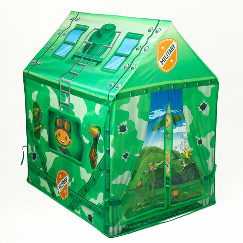 Детская игровая палатка Военный штаб 103х69х93 см 2358₽