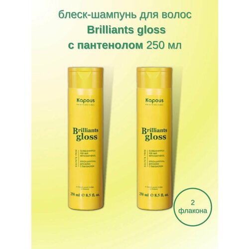 блеск бальзам с пантенолом 250 мл 2уп Блеск-шампунь с пантенолом 250мл 2уп