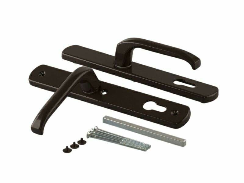 фото Гарнитур нажимной Elementis DENIZ подпружиненный 35/92 Коричневый RAL8019