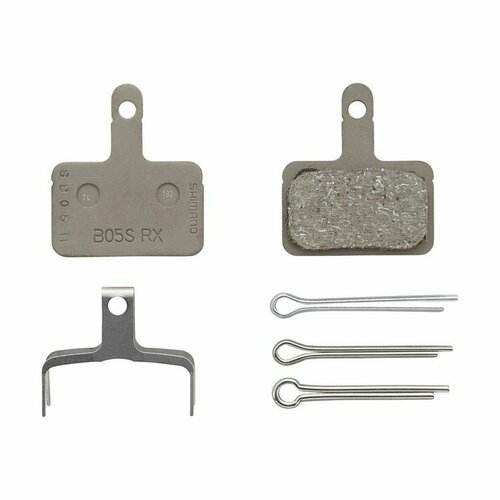 Тормозные колодки Shimano Disc B05S полимерн. c шплинтом (1пара) 1 2 4 pairs b01s resin pad bicycle disc brake pads for shimano mt200 m355 m395 m396 m416 m445 m446 m447 m465 m475 m485 m495 m525