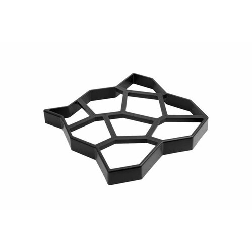 Форма для отливки садовых дорожек 50*50*6см VORTEX / 2 черный