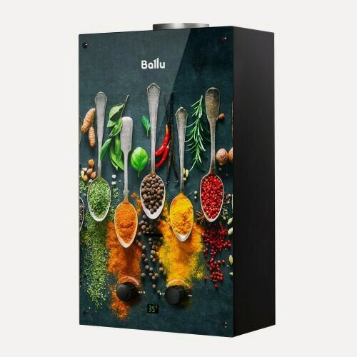 Изображение товара Газовая колонка Ballu GWH 10 Fiery Glass Curry