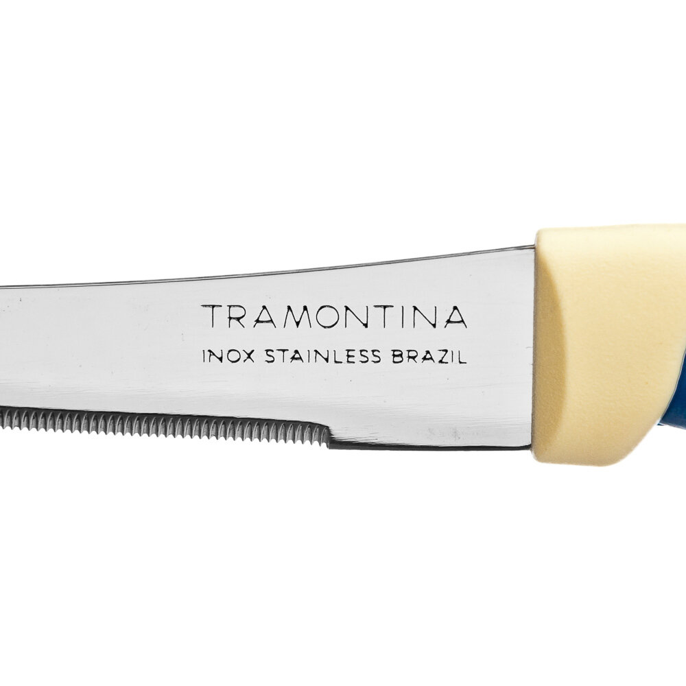 Tramontina Multicolor Нож для томатов 12.7см, блистер, цена за 2шт,