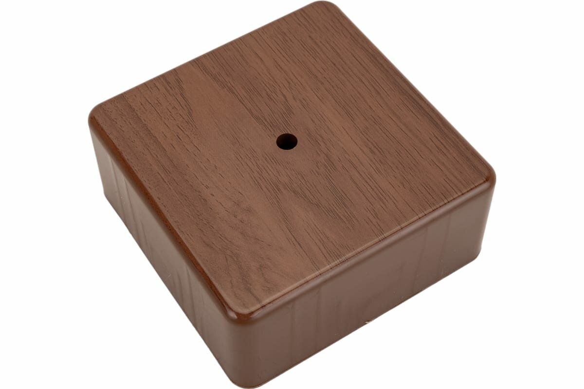 Greenel Коробка распределительная для наружного монтажа цвет орех 100х100х44 IP40 GE41221-14
