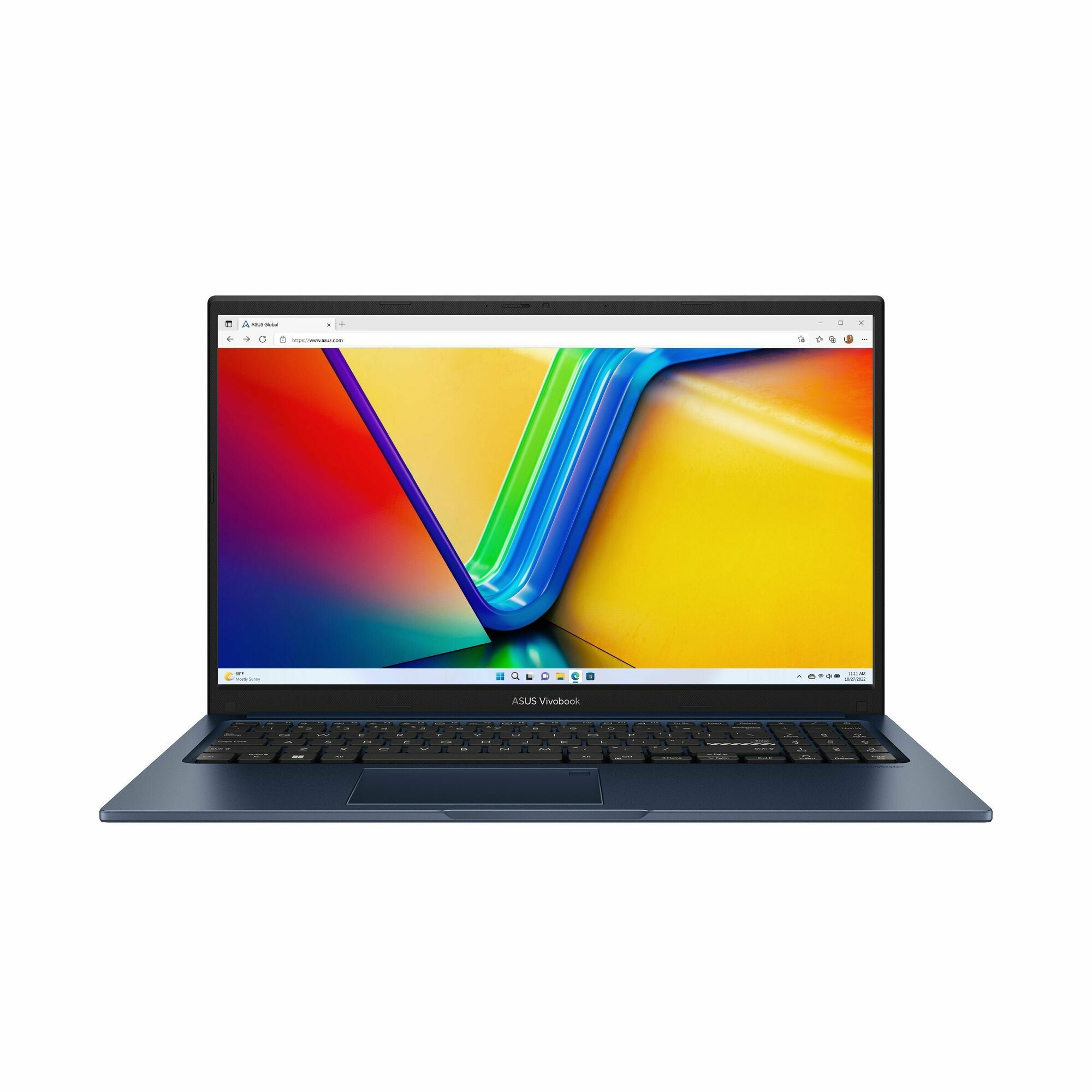 Ноутбук ASUS Vivobook 15 X1504ZA-BQ1143 15.6 (1920x1080) IPS/Intel Core i3-1215U/8GB DDR4/512GB SSD/UHD Graphics/Без ОС синий (90NB1021-M01NX0)