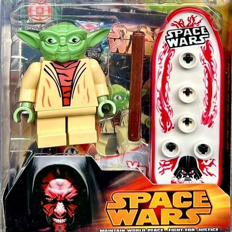 2015-12H Конструктор minifigures Star Wars Yoda, фигурка Йода Звездные войны 8 см.