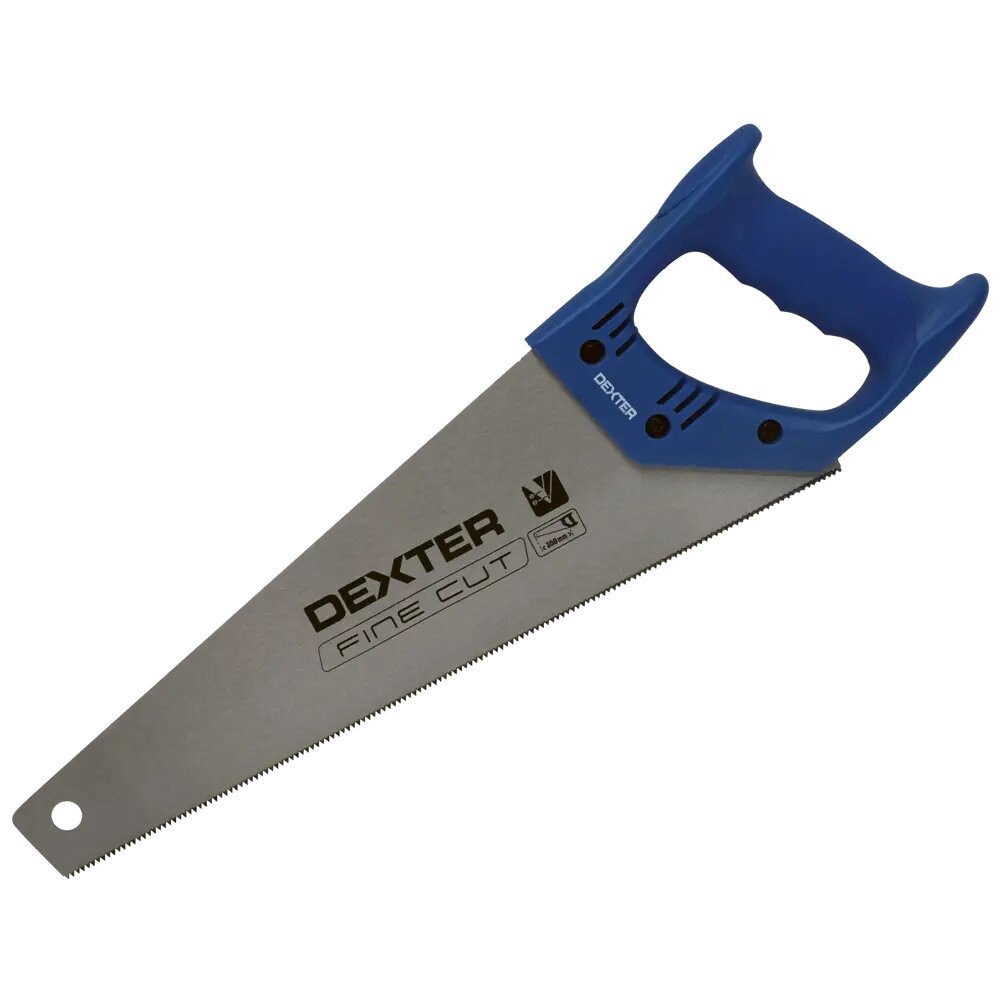 фото Пила по дереву Dexter SD214211 мелкий зуб двойной скошенный край 350 мм