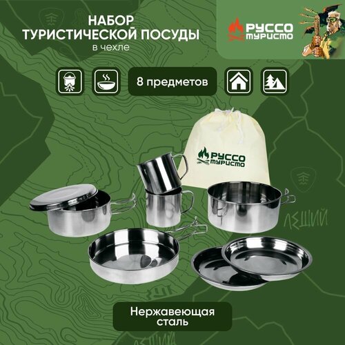 Набор туристической посуды для похода 1876₽