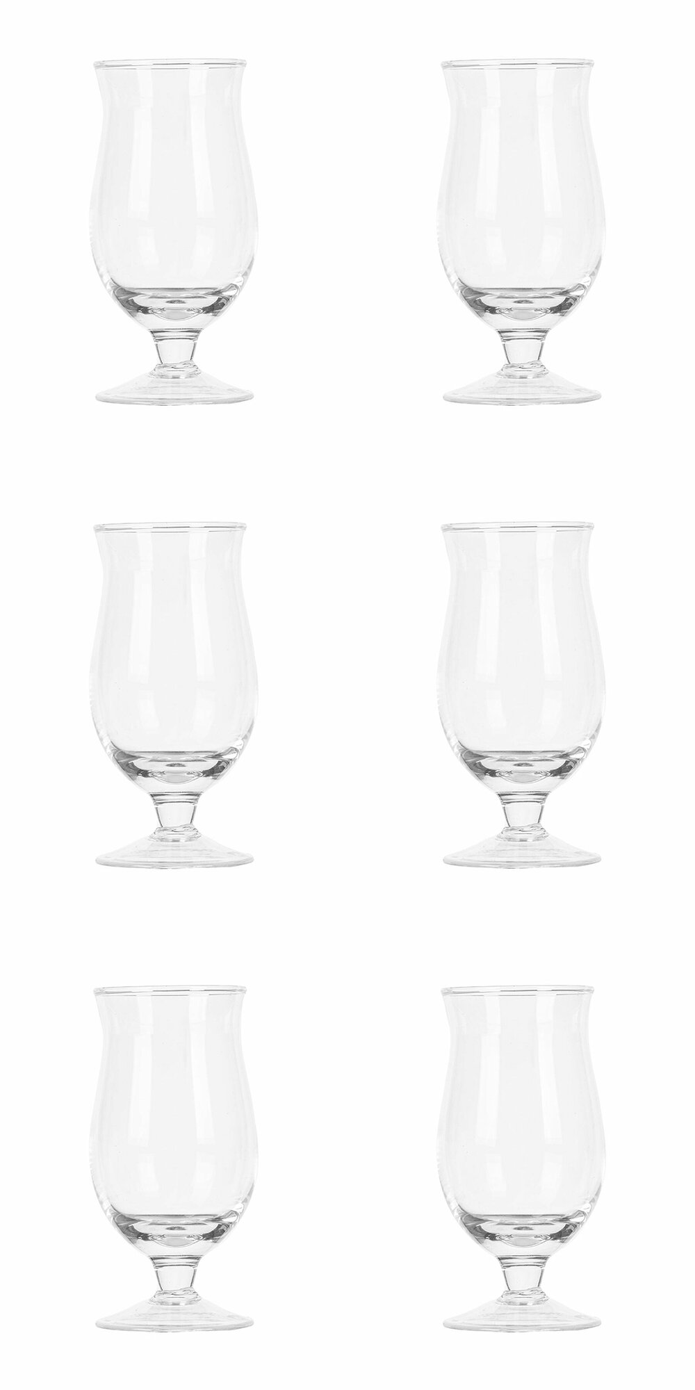 фото Набор из 4 рюмок 5,3х5,3х10,6 см, 100 мл, прозрачный, стекло, Neman, 9777/100/2-23366