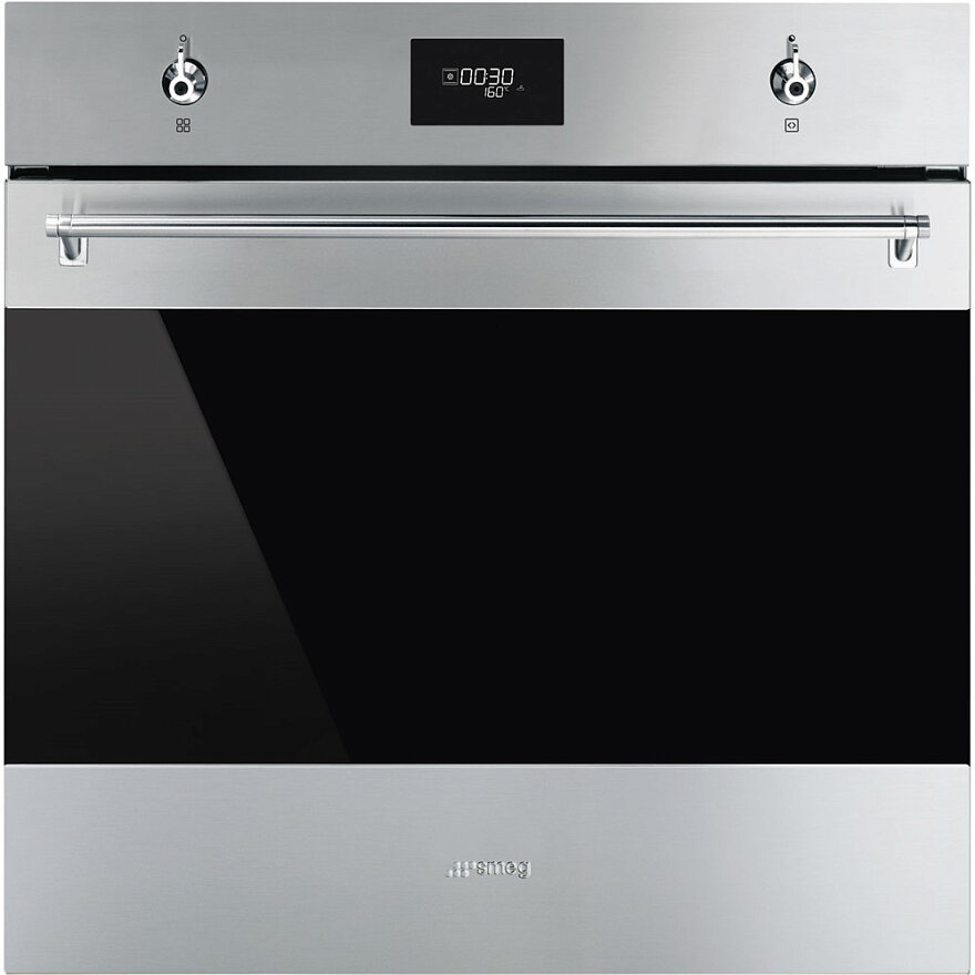 Встраиваемый электрический духовой шкаф Smeg SF6301TVX