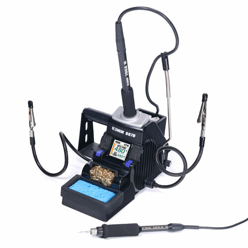 Паяльная станция ELEMENT 987D паяльник C210C115 6591₽