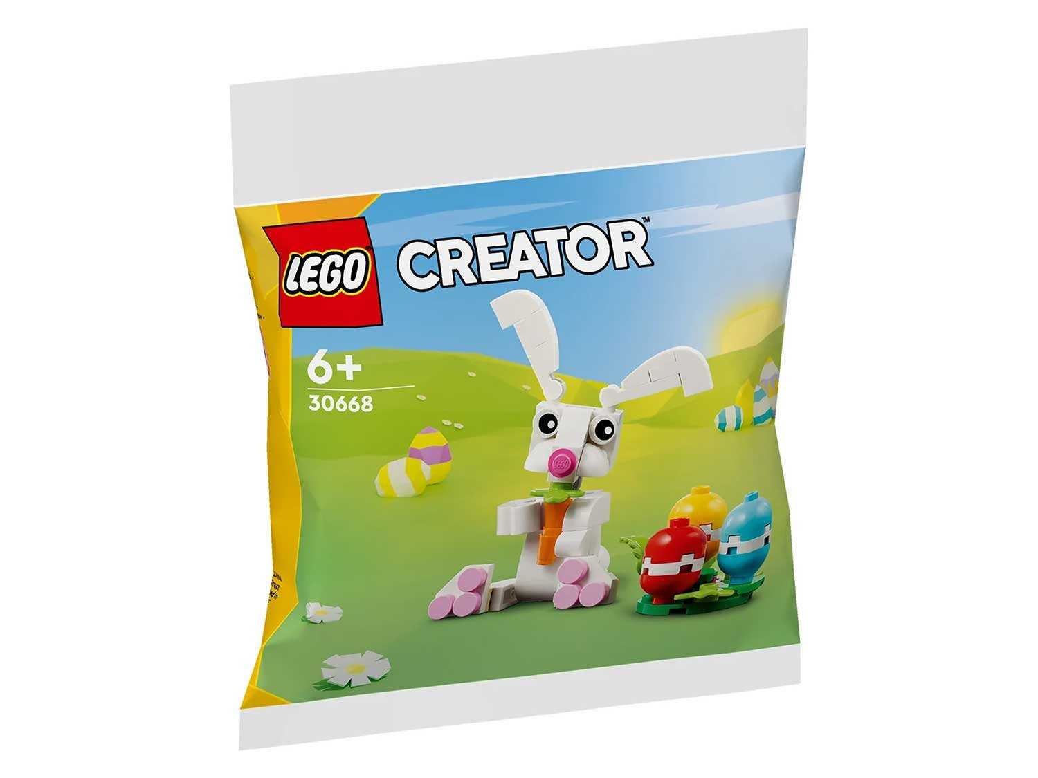 Мини-набор LEGO Уникальные наборы 30668 Мини-набор Пасхальный кролик и разноцветные яйца
