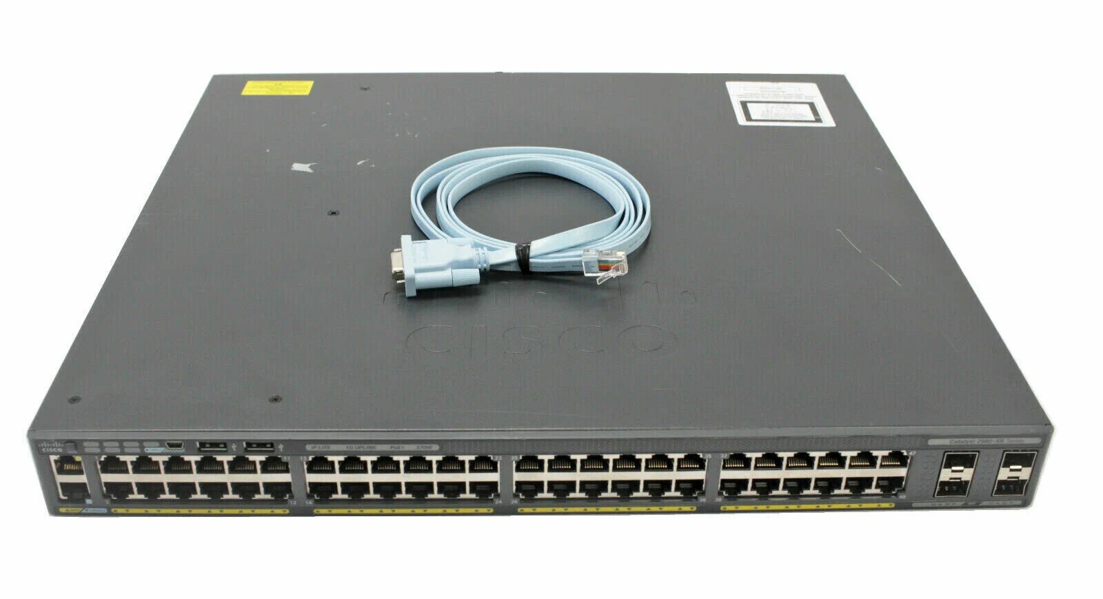 Коммутатор CISCO WS-C2960XR-48LPS-I L2 PoE 370W